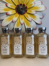 4 New GOLDEN ECLIPSE BATH BODY WORKS SHOWER GEL BODY WASH