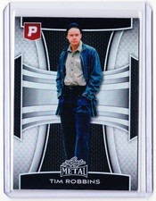Tim Robbins 2025 Leaf Metal Pristine Card # 15/50 Shawshank Redemption