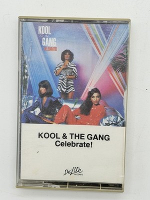 Kool & The Gang Celebrate Vintage Music Cassette Tape 1980 De Lite Records