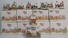 Lilliput Lane Vintage Job Lot of 9 Christmas Snow Cottages #2