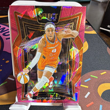 Panini Select WNBA 2025 Aaliyah Edwards Connecticut Sun #32 Concourse Pink Ice