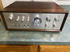 Kenwood DC Stereo Integrated Amplifier KA-7100 with Wood Case