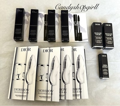 11PC Dior Diorshow Mascara/4D Lash Primer/Dior Addict Lip Maximizer & Lipsticks