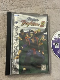 Virtua Fighter 2 (Sega Saturn, 1996) COMPLETE CIB Longbox Untested