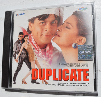 DUPLICATE ~ Bollywood soundtrack Hindi CD ~ anu malik ~ 1998