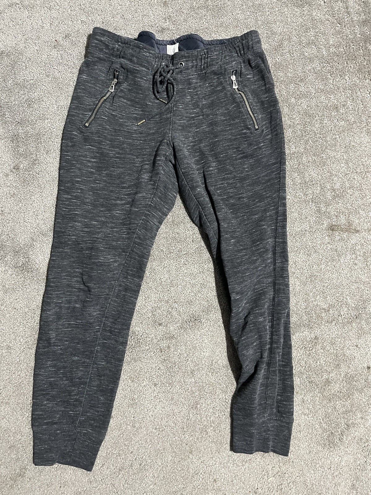 Gap Womens Solid Sweatpants Active Dark Gray Size… - image 1