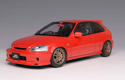 1/18 MotorHelix Honda Civic Type R ( EK9 ) RHD in red Mugen