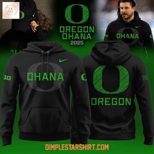 Oregon Duck X Ohana 2025 3D Printed Hoodie