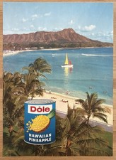 DOLE Pineapple Original Vintage HAWAII Travel...