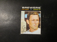 1971   TOPPS #353  CARL TAYLOR   BREWERS        EX+/EXMT