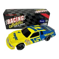 Dale Earnhardt 15 Wrangler 1983 T-Bird 1/24 Action B/W Bank