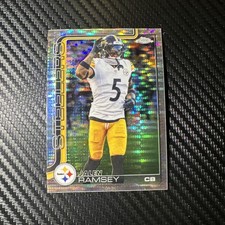 2025 Topps Chrome Football Jalen Ramsey Pulsar Refractor #191 Steelers