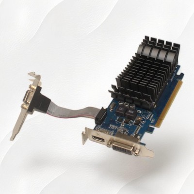 ASUS GeForce EN210 SILENT/DI/1GD3/V2 Video Card 1GB VGA HDMI DVI PCI-e
