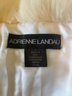 Real rabbit and fox fur shawl/wrap, Adrienne Landau brand, B2 — photo 4