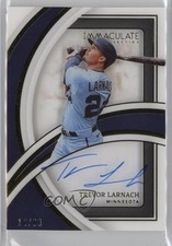 2022 Panini Immaculate Shadowbox Signatures /99 Trevor Larnach #SS-TL Auto