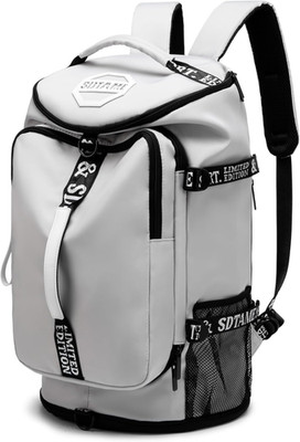 Gym Duffle Bag Backpack with Shoe Compartment,4 Ways Travel Backpack for Women a