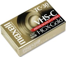 Maxell MAX203010 High Grade VHS-C Videotape Cassette