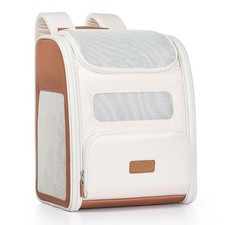 Traveler's Choice Argo Tails of The Trail Pet Backpack Carrier, Tan