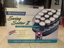 Remington Swing Setter II Jumbo Heated Hot Rollers New In Box Vintage 1995