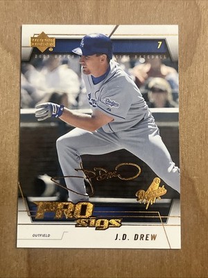 J.D. Drew 2005 Upper Deck Pro Sigs #43 Los Angeles Dodgers