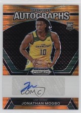 2024 Panini Prizm Draft Picks Orange Pulsar /49 Jonathan Mogbo #DPA-MOG Auto go9