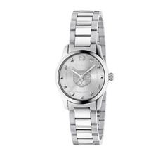 Gucci Women Quartz Gray Stainless Steel Dress Watch