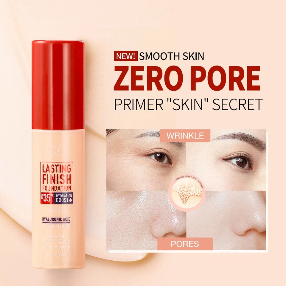 24H Wear BB Cream Foundation - Matte Finish, Oil Control, Tinted Moisturizer - Image 3 of 4