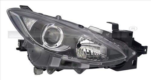 TYC Phare Avant Droit 20-0165-05-2 – H1/H7, ECE, Réglage Électrique, Pour Voiture Avec Système V