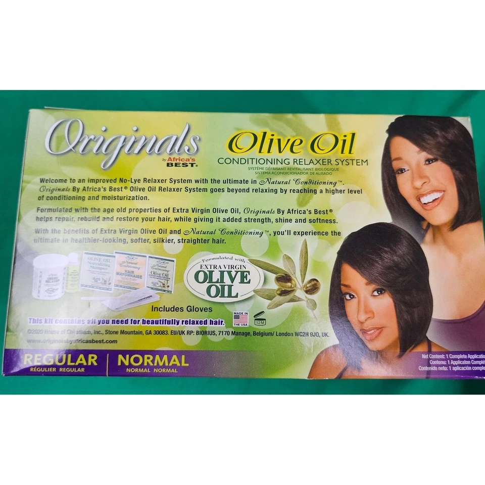 Africa's Best Originals Organics Olive Oil Conditioning Cream Relaxer System - Image 3 of 4