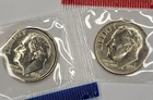 1994 P & D Roosevelt Dime Uncirculated in Cello from US Mint CN-Clad
