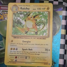 The Pokémon Company Raichu 36/108 Evolutions Rare Regular EN 2016 100HP