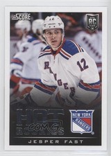 2013-14 Panini Rookie Anthology Score Update Jesper Fast #714 2a8