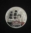 2021 Pirates of the Caribbean Niue Disney Black Pearl 1oz silver Round