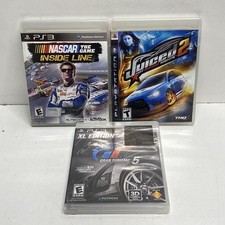 Gran Turismo 5 NASCAR Inside Line 3 PS3 Game Lot Racing PlayStation 3