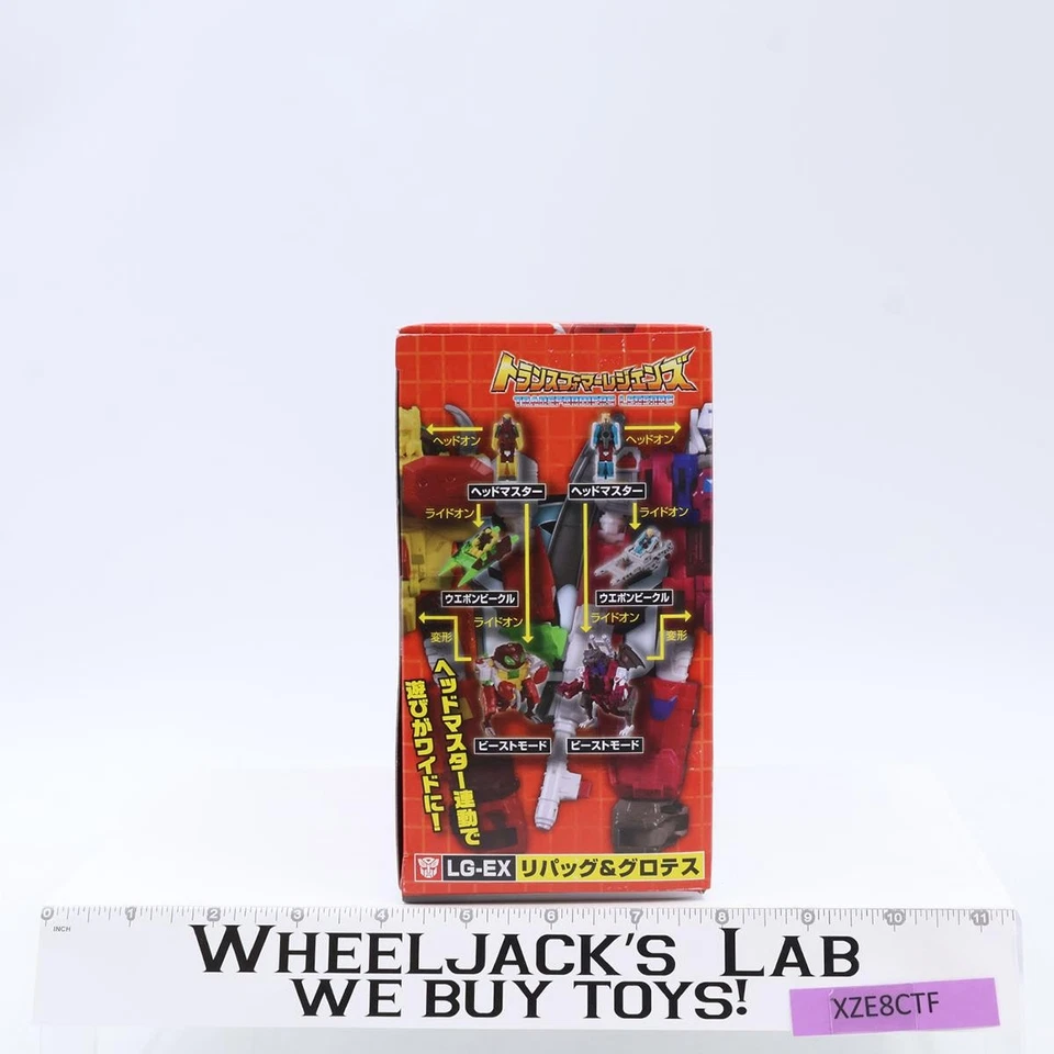 LG-EX Fire-Bot Repugnus vs Grotusque Transformers Legends Takara NEW SEALED - Image 4 of 4