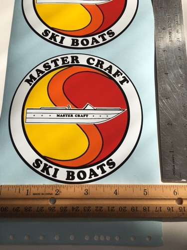 Master Craft Ski Boat decals