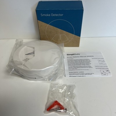 Simplisafe Smoke Detector SSSD3 White 2023 NIOB