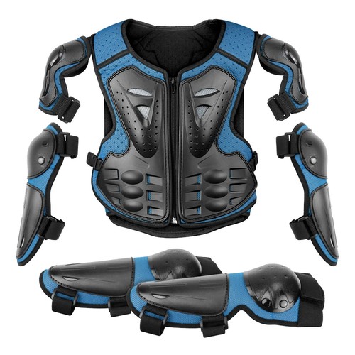 Kids Motorcycle Body Armor Vest Protective Jacket Motocross Full Protection - Picture 10 of 18