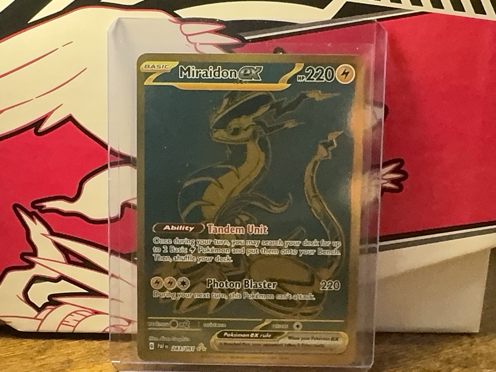 miraidon shiny pokemon card value Pokemon Card Japanese Miraidon 044/106 sv8 TCG main image 1