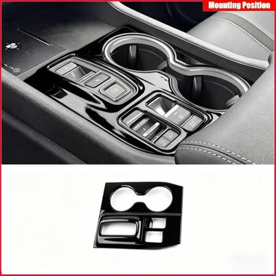 For Honda Pilot 23-2026 Glossy Black Central Console Gear Shift Panel Cover Trim