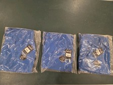 Lot of 3 Dickies Riveting 7 Pocket Scrub Jogger Pant DK247 Royal Blue Medium