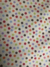 Funky Monkey Flannel White Brown Red Dots by Moda fabrics 15073 11F~By The Yard