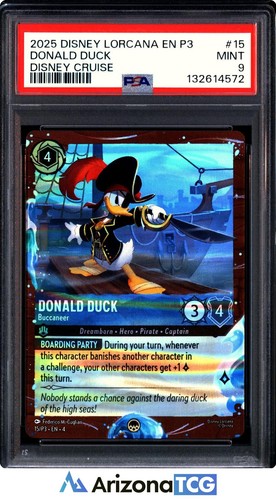Donald Duck - Buccaneer graded PSA 9 for sale on eBay