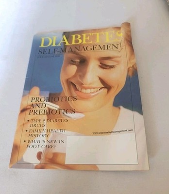 Vintage 2011 July/August Diabetes Self-Management Magazine Probiotics/Prebiotics