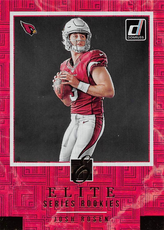 2018 Donruss Football The Elite Series Rookies Insert Singles - You Choose
