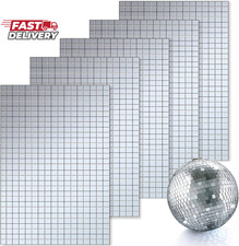 3600 Pieces Mirror Mosaic Tiles Self Adhesive Disco Mirror Tiles Disco Ball Stic