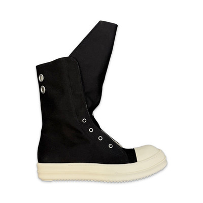 Laceless Boot Sneaks High ''Black Milk''