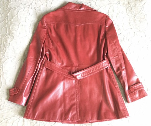 ESCADA SPORT Lederjacke Caban-Stil Kurzmantel Gr. 40 Lammnappa butterweich NEUW. - Bild 16 von 19