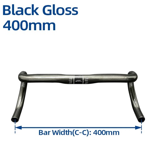 Full Carbon Road Racing Bike Handlebar Width 38/40/42/44cm Drop 123mm Reach 77mm - Picture 10 of 30