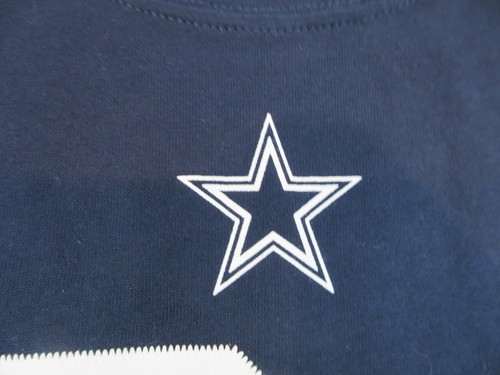 Dallas Cowboys Shirt Mens Large Blue Logo Ezekiel Elliott NFL Football Nike - Picture 5 of 14